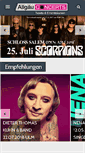 Mobile Screenshot of allgaeu-concerts.de